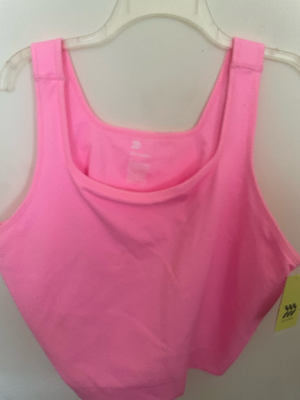 Pink and purple sport tops